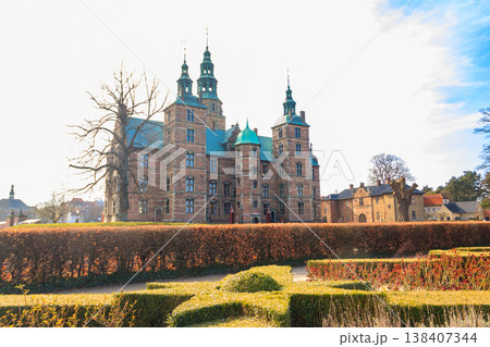 Rosenborg Castle in Copenhagen, Denmark 138407344