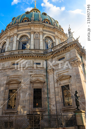 Frederik's Church, also known as Marble Church, in Copenhagen, Denmark 138407346