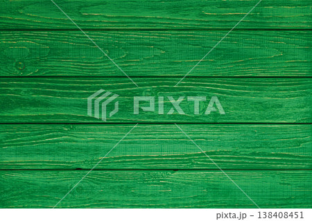 Green wood texture and background. Painted wooden surface. Timber planks Green wood texture and background. Painted wooden surface. Timber planks 138408451