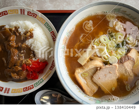 脇野沢ご当地グルメ焼干し出汁のラーメン(青森県むつ市) 脇野沢ご当地グルメ焼干し出汁のラーメン(青森県むつ市) 138410449