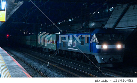 大船の貨物列車 大船の貨物列車 138410482