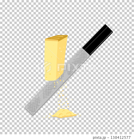 パルメザンチーズ粉チーズのイラスト パルメザンチーズ粉チーズのイラスト 138412577