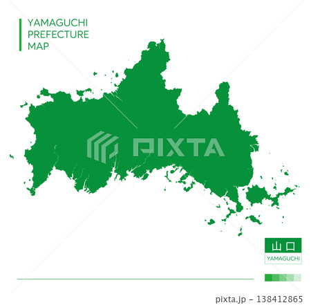 山口県・Yamaguchi（地図） 138412865