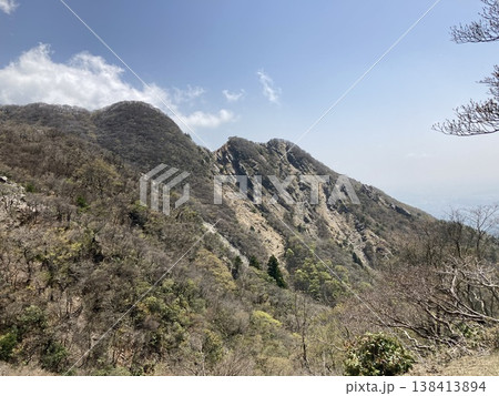 登山道から見た景色 138413894