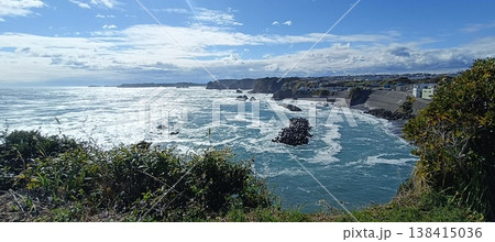 大王埼灯台からの海岸風景 138415036