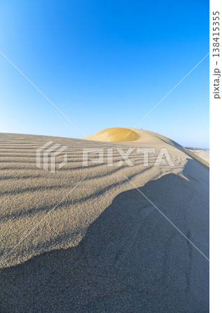鳥取砂丘の美しい風景 138415355
