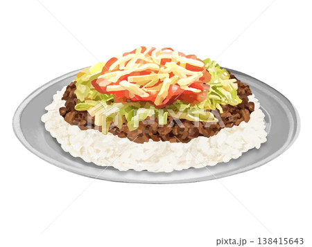 タコライス（スプーンなし） 138415643