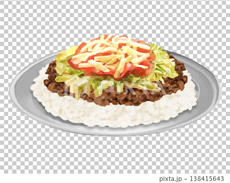 タコライス（スプーンなし） 138415643