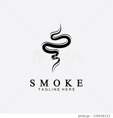 Smoke steam icon logo illustration isolated on white background,Aroma vaporize icons. Smells vector line icon, hot aroma, stink or cooking steam symbols, smelling or vapor Smoke steam icon logo illustration isolated on white background,Aroma vaporize icons. Smells vector line icon, hot aroma, stink or cooking steam symbols, smelling or vapor 138416113