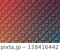 Modern seamless gradient with smooth flowing abstract pattern design 138416442