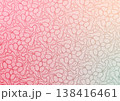 Abstract radiant pattern with smooth flowing gradient line design 138416461