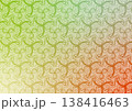 Dynamic modern gradient with flowing abstract geometric line pattern 138416463