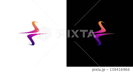Simple and modern letter SS initials logo design 138416968
