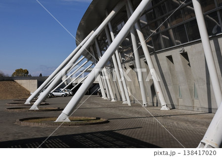 埼玉県熊谷市の熊谷スポーツ文化公園の風景 埼玉県熊谷市の熊谷スポーツ文化公園の風景 138417020