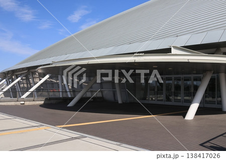 埼玉県熊谷市の熊谷スポーツ文化公園の風景 埼玉県熊谷市の熊谷スポーツ文化公園の風景 138417026