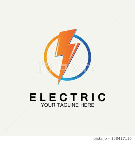 Flash Electric Logo Vector icon illustration design template. Bolt Energy Icon.electric logo flash vector bolt Flash Electric Logo Vector icon illustration design template. Bolt Energy Icon.electric logo flash vector bolt 138417110