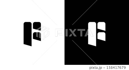 Modern and unique letter H initials logo design 138417679