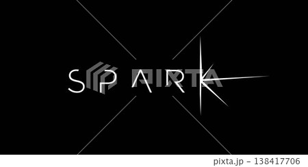 The Spark logo design is modern and sophisticated The Spark logo design is modern and sophisticated 138417706