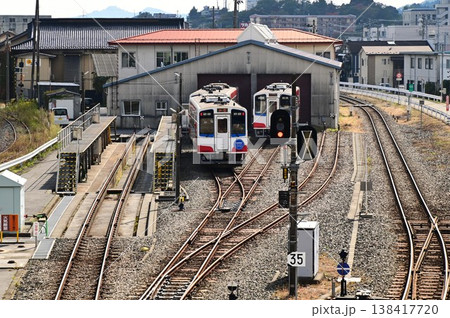 三陸鉄道リアス線の最南端駅 盛駅 三陸鉄道リアス線の最南端駅 盛駅 138417720