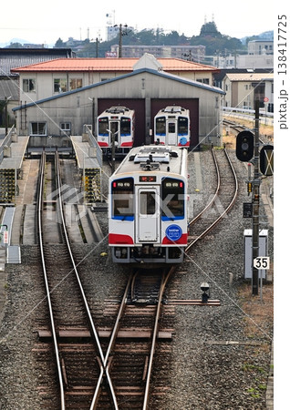三陸鉄道リアス線の最南端駅 盛駅 三陸鉄道リアス線の最南端駅 盛駅 138417725