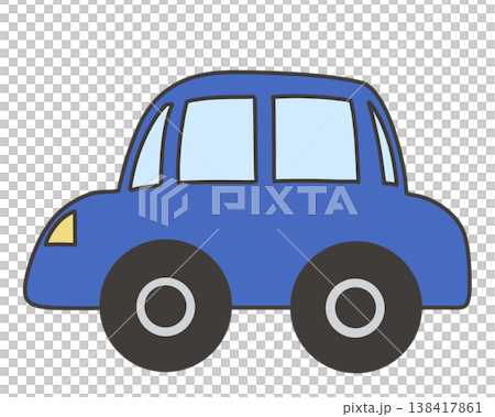 青い車 138417861
