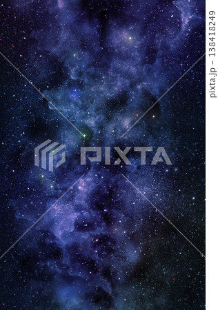 A space of the galaxy ,atmosphere with stars at dark background 138418249