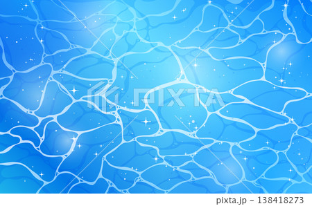 キラキラした水面の背景_横 キラキラした水面の背景_横 138418273