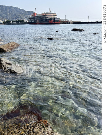 東京湾フェリーしらはま丸_千葉県側金谷港 東京湾フェリーしらはま丸_千葉県側金谷港 138419375