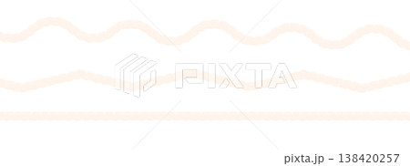 Rope brush simple decorative rope for frames and borders. Marine rope texture. Thick cord or wire element set. Rope brush simple decorative rope for frames and borders. Marine rope texture. Thick cord or wire element set. 138420257