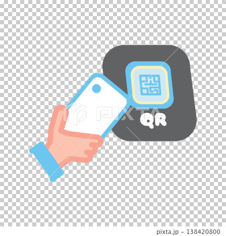 圖示說明如何使用智慧型手機的二維碼通過檢票閘機。 圖示說明如何使用智慧型手機的二維碼通過檢票閘機。 138420800