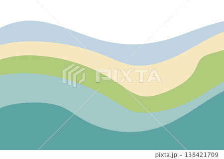 Abstract Wavy Background 138421709