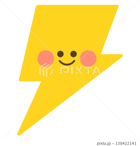 かわいい雷 138422141