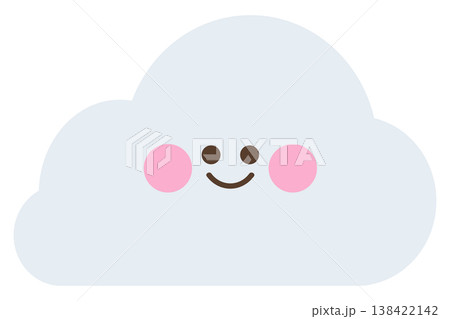 かわいい雲 138422142