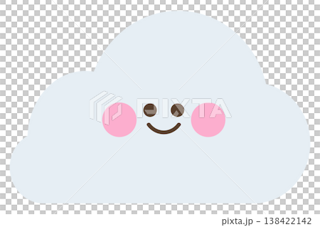 かわいい雲 138422142