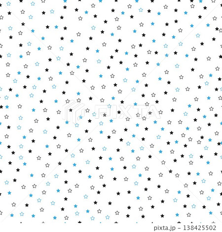 Seamless black stars pattern white background Seamless black stars pattern white background 138425502