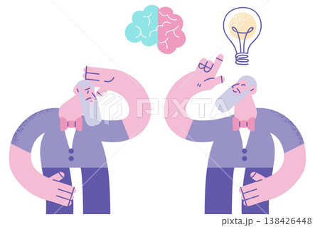 Mature grandfather loss memory suffer from Alzheimer disease 138426448