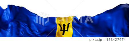 This footer displays the flag of Barbados. It features a clear and simple design, showing the colors and emblem clearly. The flag is suitable for various uses and purposes This footer displays the flag of Barbados. It features a clear and simple design, showing the colors and emblem clearly. The flag is suitable for various uses and purposes 138427474