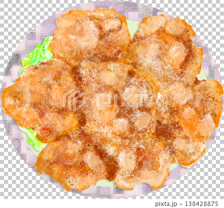 唐揚げのイラスト 138428875