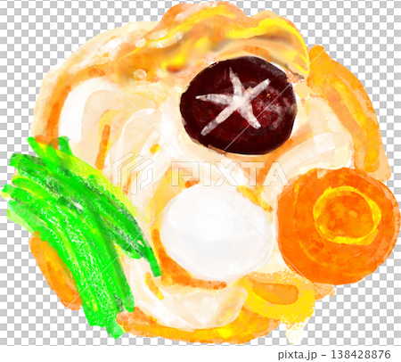 Illustration of dango soup Illustration of dango soup 138428876