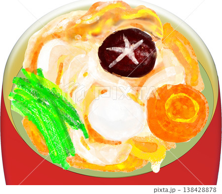 だんご汁のイラスト だんご汁のイラスト 138428878