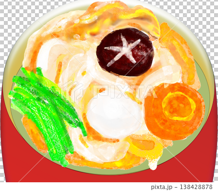 だんご汁のイラスト だんご汁のイラスト 138428878