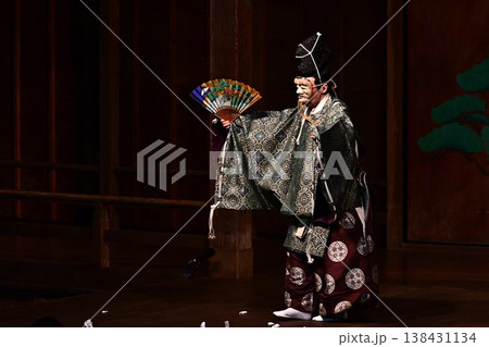 春日神社の翁奉納 春日神社の翁奉納 138431134