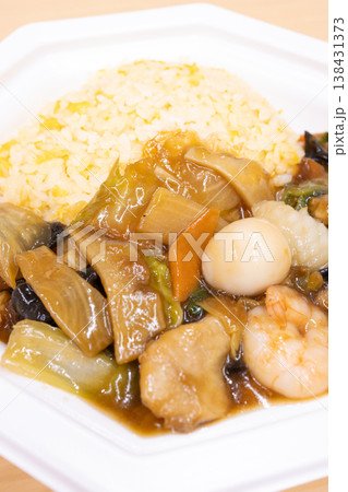 美味しいあんかけチャーハン 美味しいあんかけチャーハン 138431373