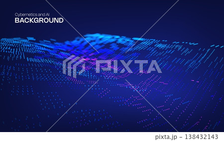 Ai tech background with abstract dot line pattern and bokeh effect. Design education big data, future digital network, business connect and science concept for banner, web or presentation. Ai tech background with abstract dot line pattern and bokeh effect. Design education big data, future digital network, business connect and science concept for banner, web or presentation. 138432143
