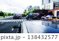 An swat police driving fast on a city street. 3d rendering. 138432577
