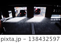 An swat police driving fast on a city street. 3d rendering. 138432597