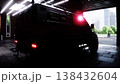 An swat police driving fast on a city street. 3d rendering. 138432604
