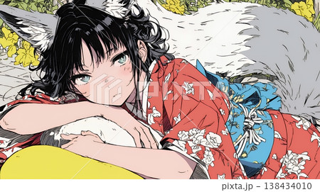 人と怪異が共存する世界｜対立と調和・多様性を象徴するファンタジーコンセプトイメージ