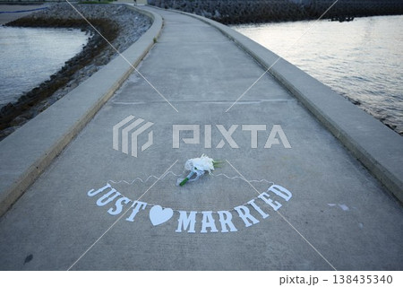 結婚しました。JUST MARRIED 結婚しました。JUST MARRIED 138435340