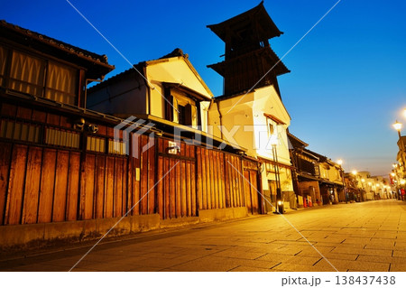 鐘つき通りの風景　(埼玉県川越市) 138437438